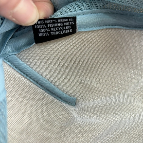 Patagonia Pataloha Haleiwa, Hawaii Light Blue Trucker Cap - Picture 3 of 5